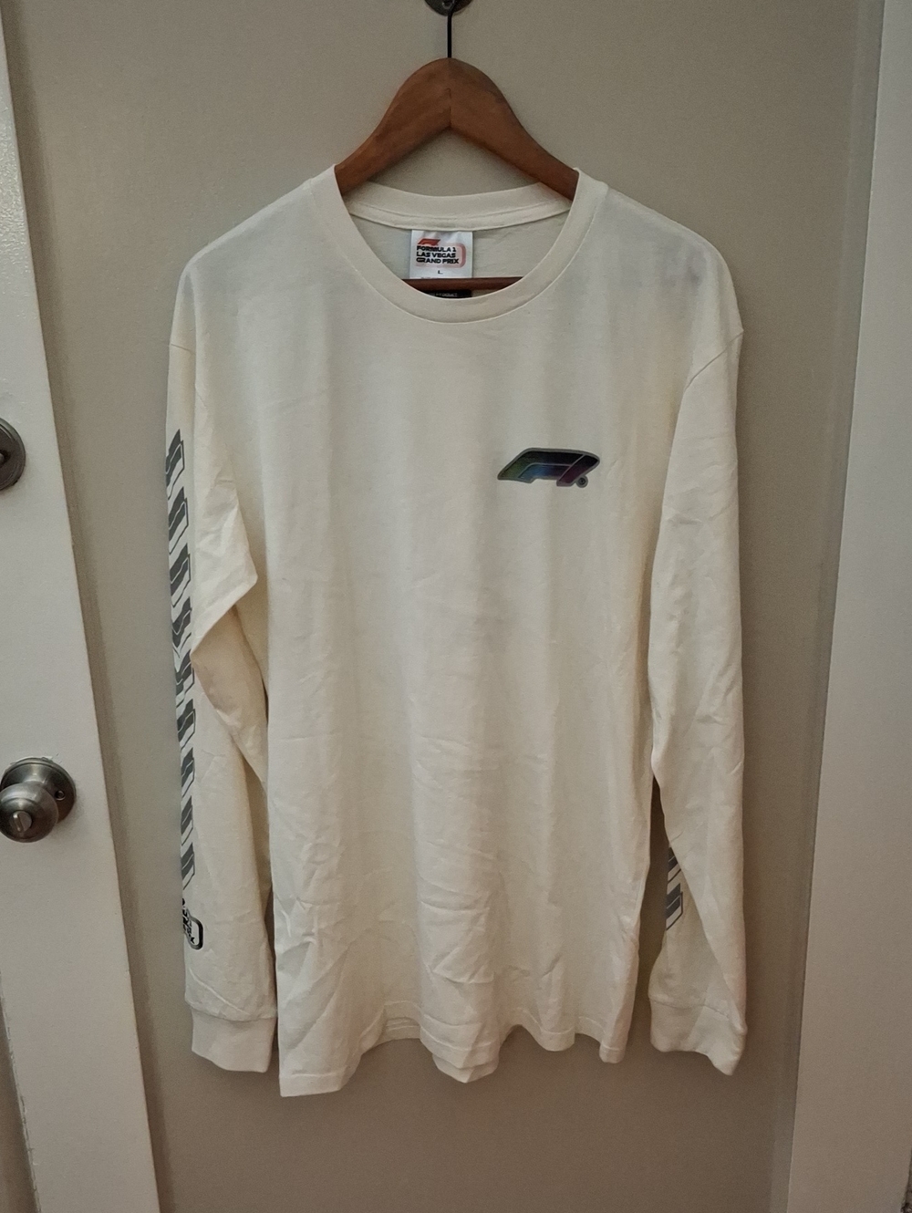 NWT Formula 1 Las Vegas Grand Prix 2024 Long Sleeve Logo Tee_1